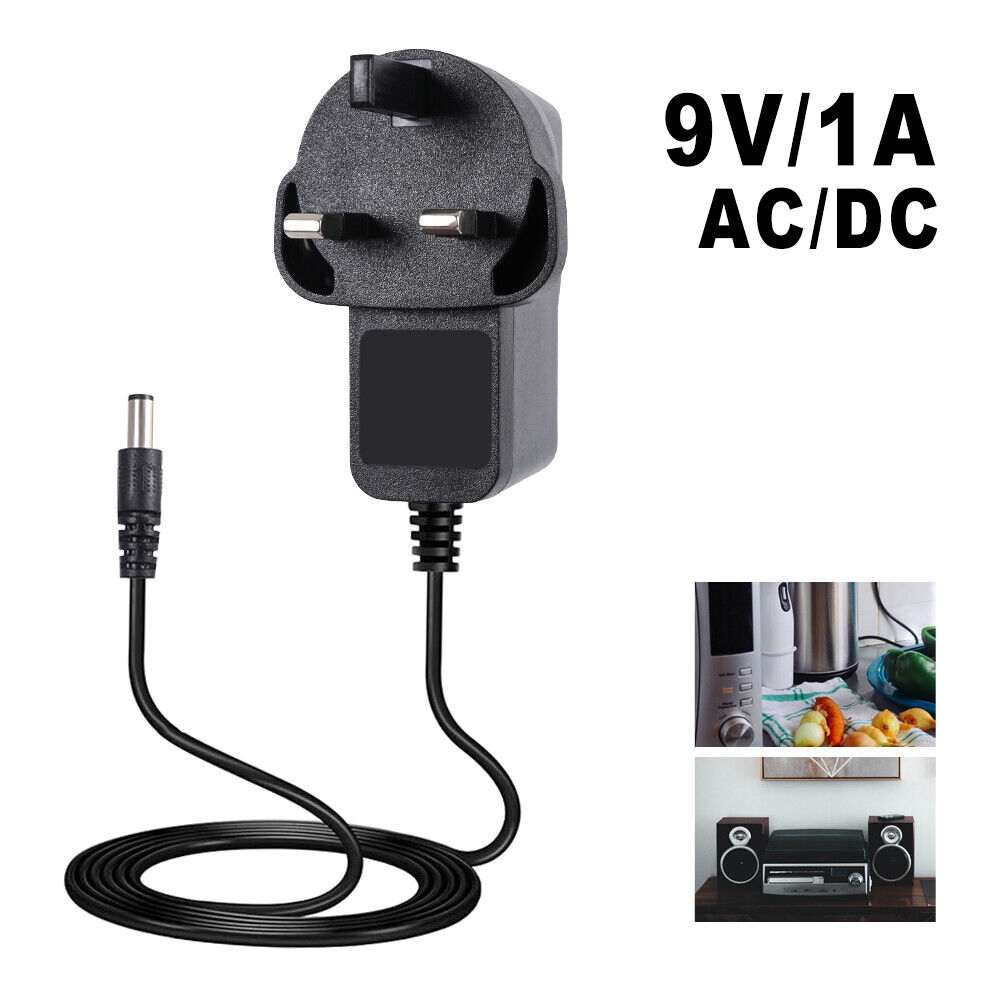 Power Tools Uk - 1pcs AC/DC 9V UK Plug Power