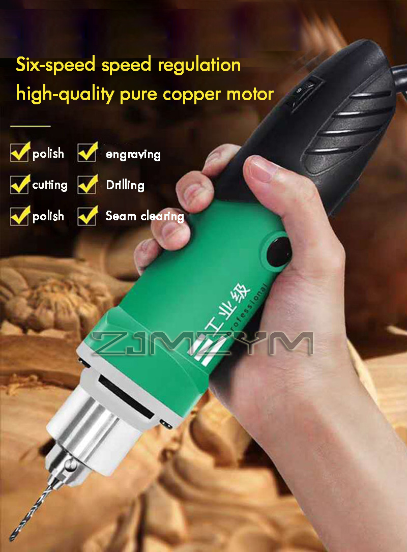 Power Tools Excel - 6-Position Variable Speed High-Power Engraver Electric