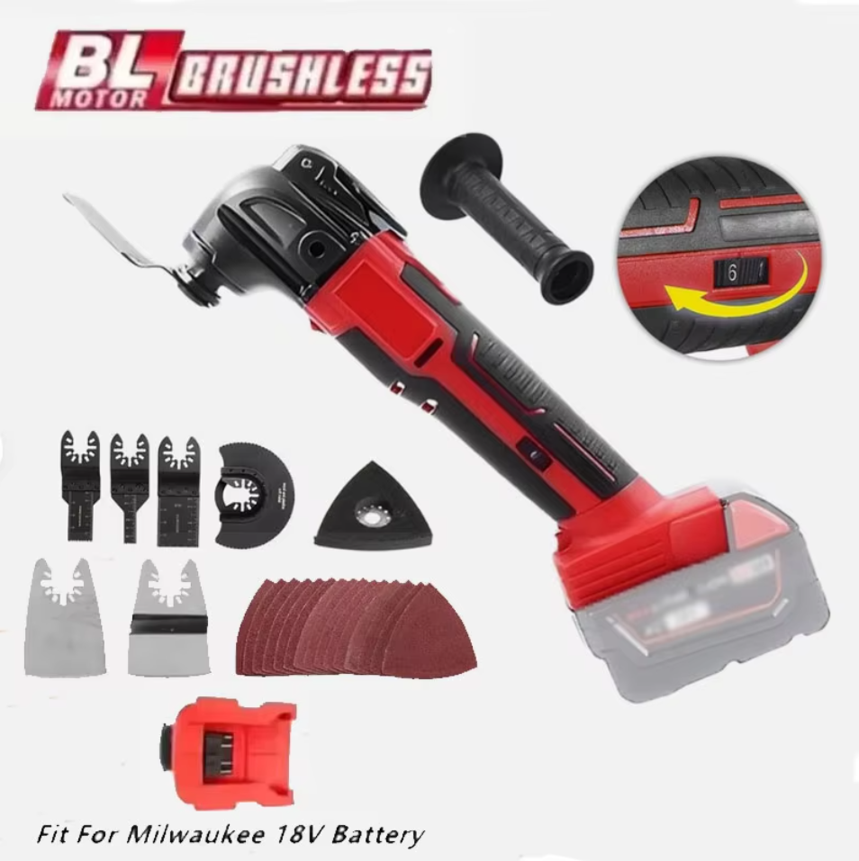 Power Tools Milwaukee - For Milwaukee 18V Battery Electric Oscillating