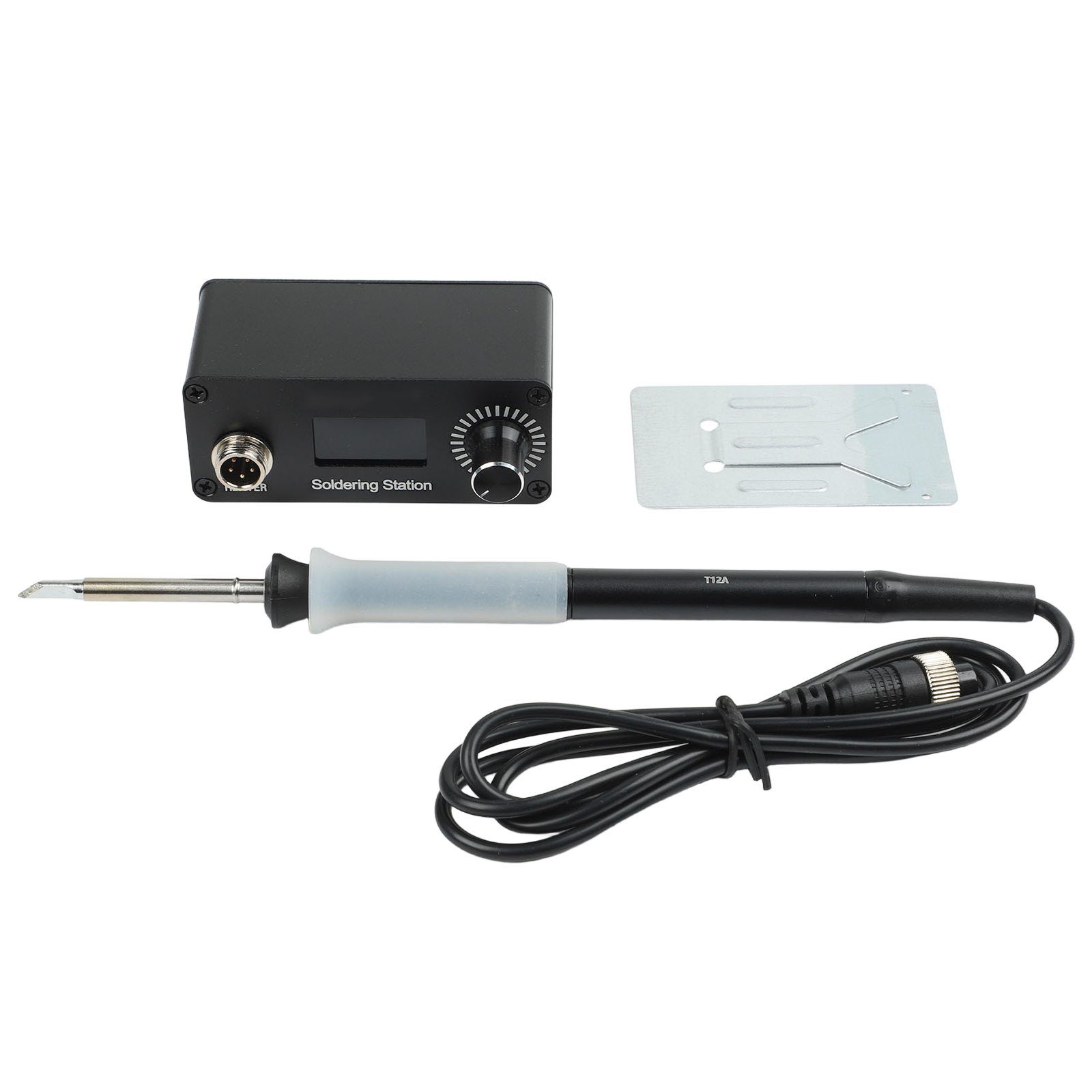 Power Tools Toolstation - T12 Adjustable Temperature Soldering Station Digital