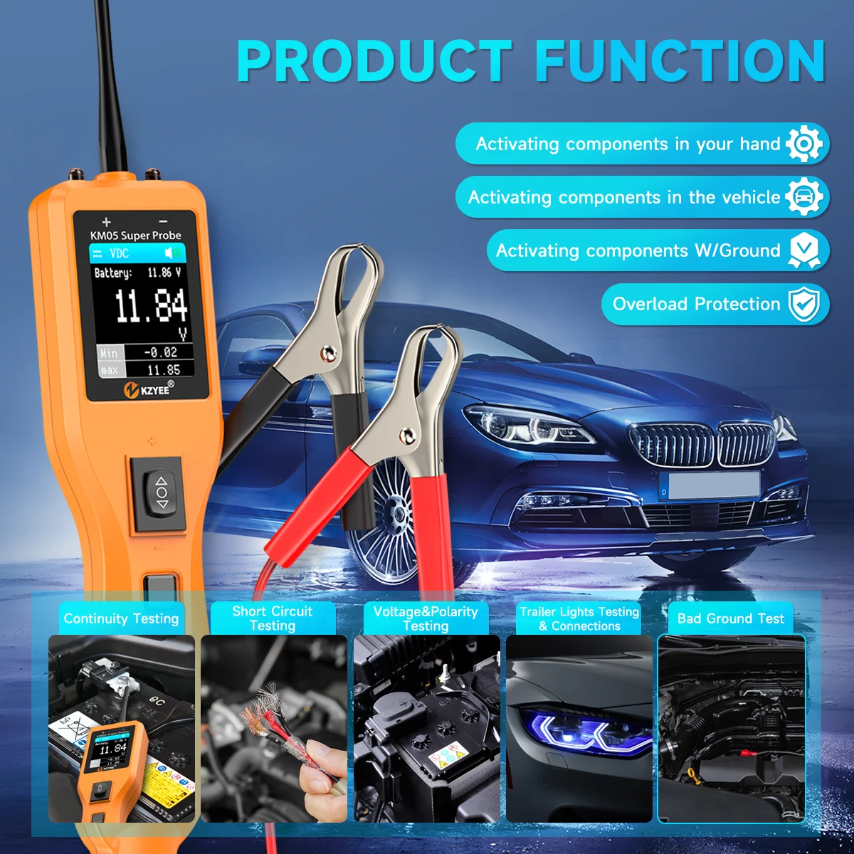 Car Circuit Probe Kit Circuit  - огляд і ціна Power Tools Inspection