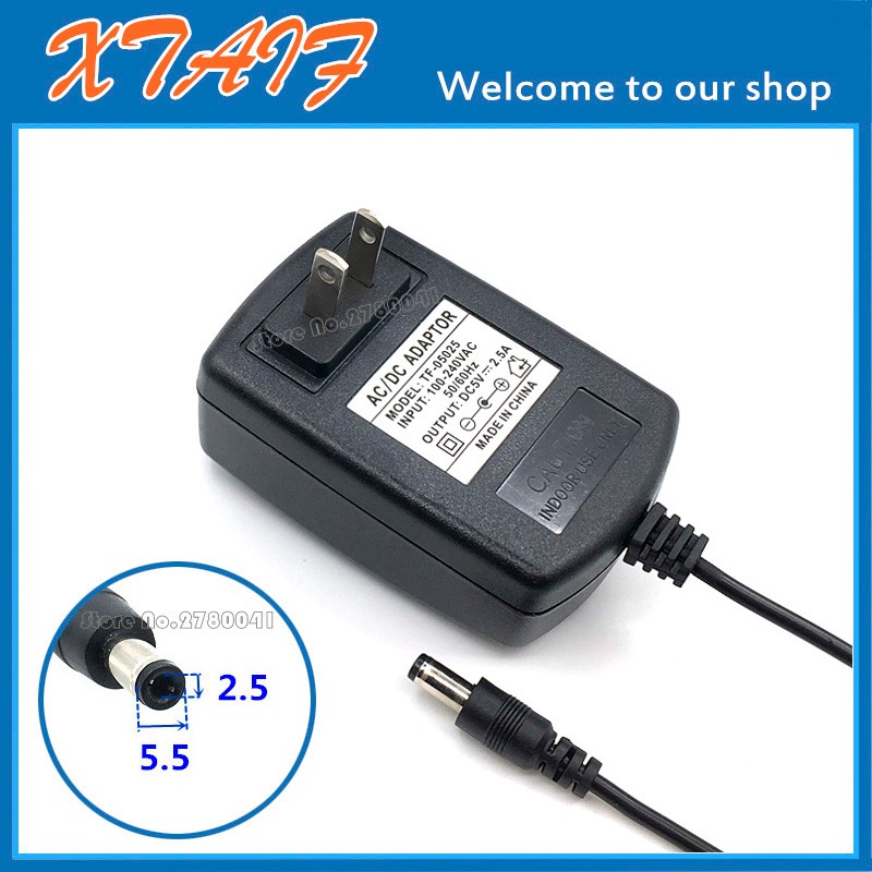 EU/US/UK Plug DC 5V2.5A 5V 2.5 - огляд і ціна Power Tools Uk
