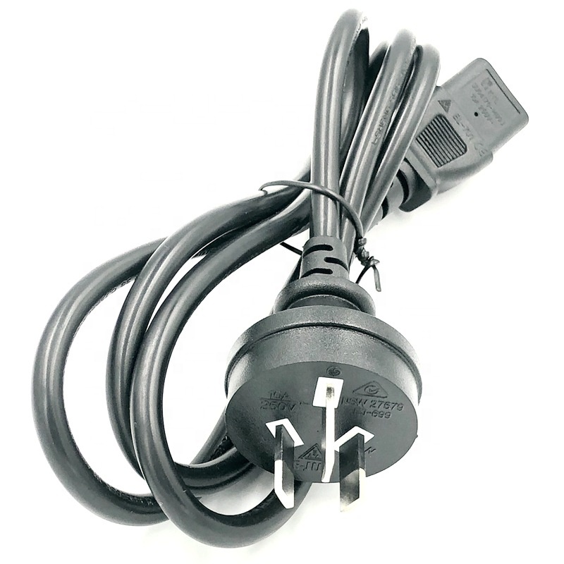 2pcs 1m Black 3 Prong AS3112 P - огляд і ціна Power Tools Australia