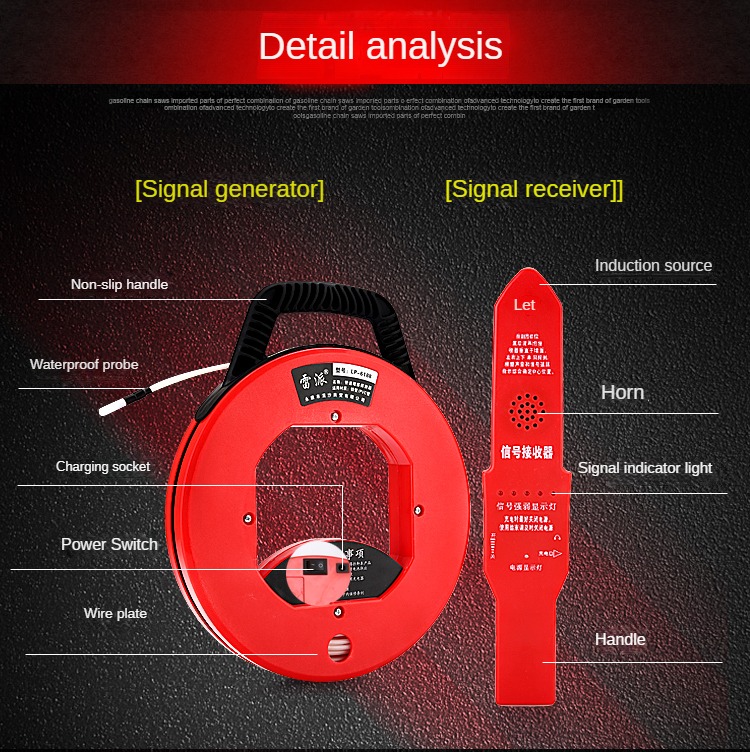 Wireless Pipeline Detector PVC - огляд і ціна Power Tools Inspection