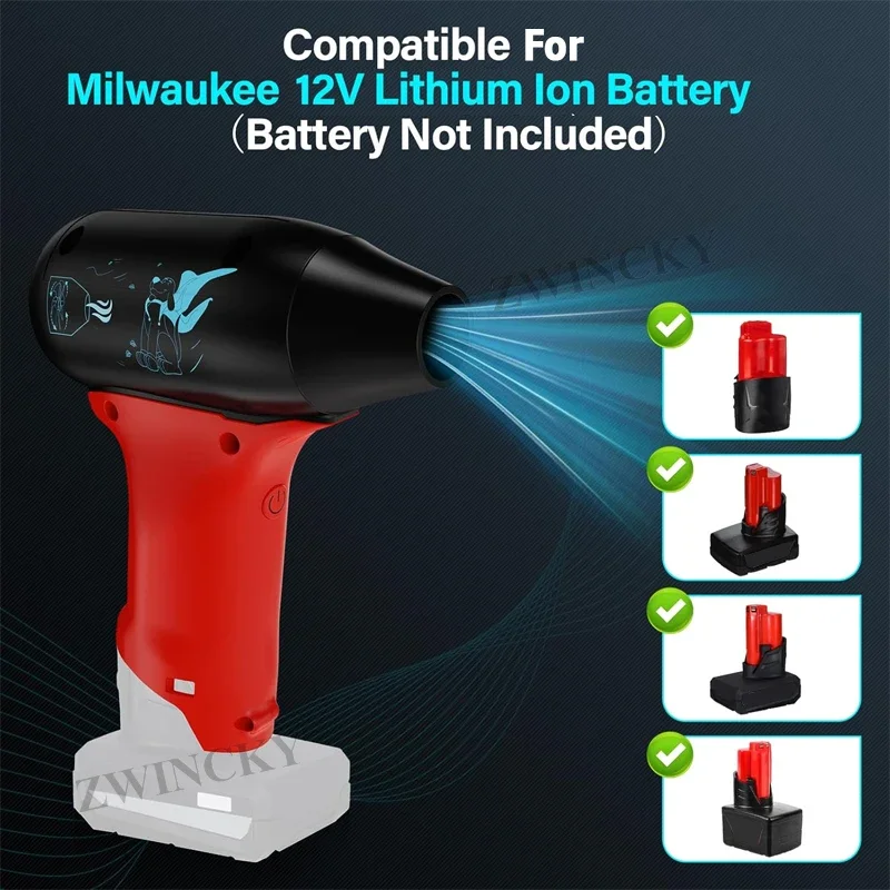 Adjustable Air Duster Jet Fan  - огляд і ціна Power Tools Milwaukee