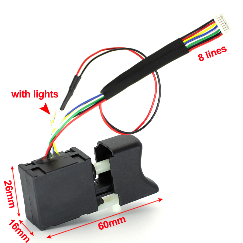 1Pcs Electric Drill Switch Adj - огляд і ціна Power Tools Excel