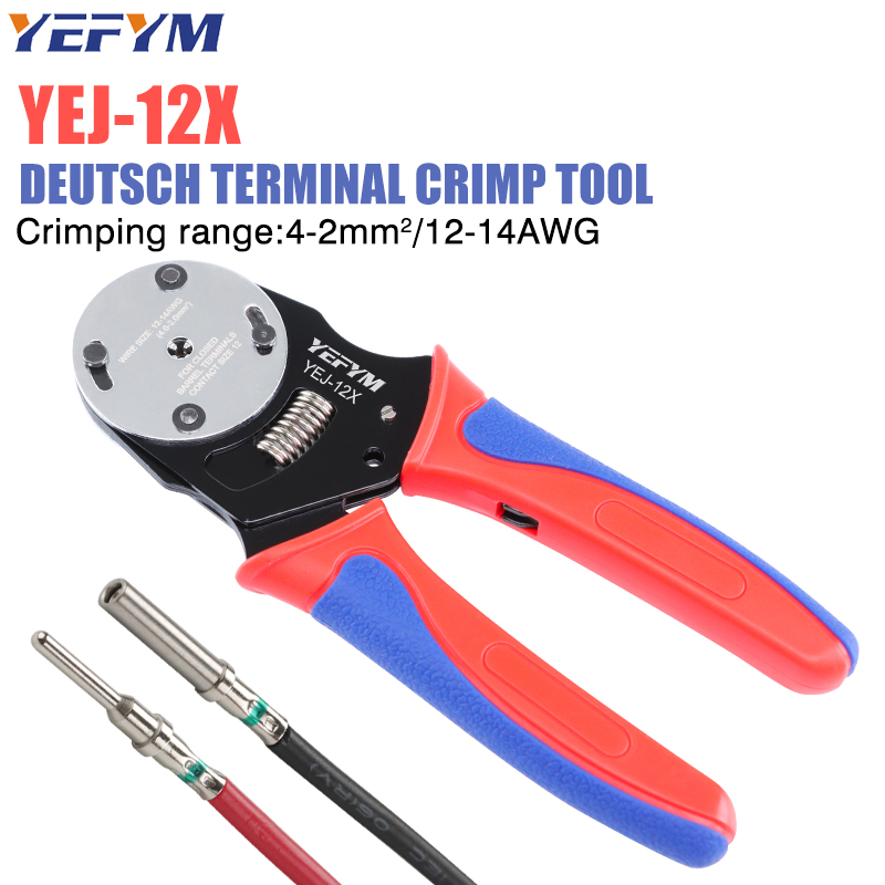 Deutsch Crimp Tool,YEJ-12X/16X - огляд і ціна Power Tools Japan