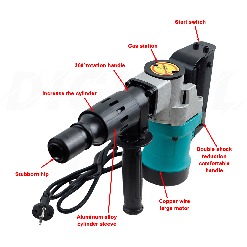 1200W Heavy Duty Electric Hamm - огляд і ціна Power Tools Impact