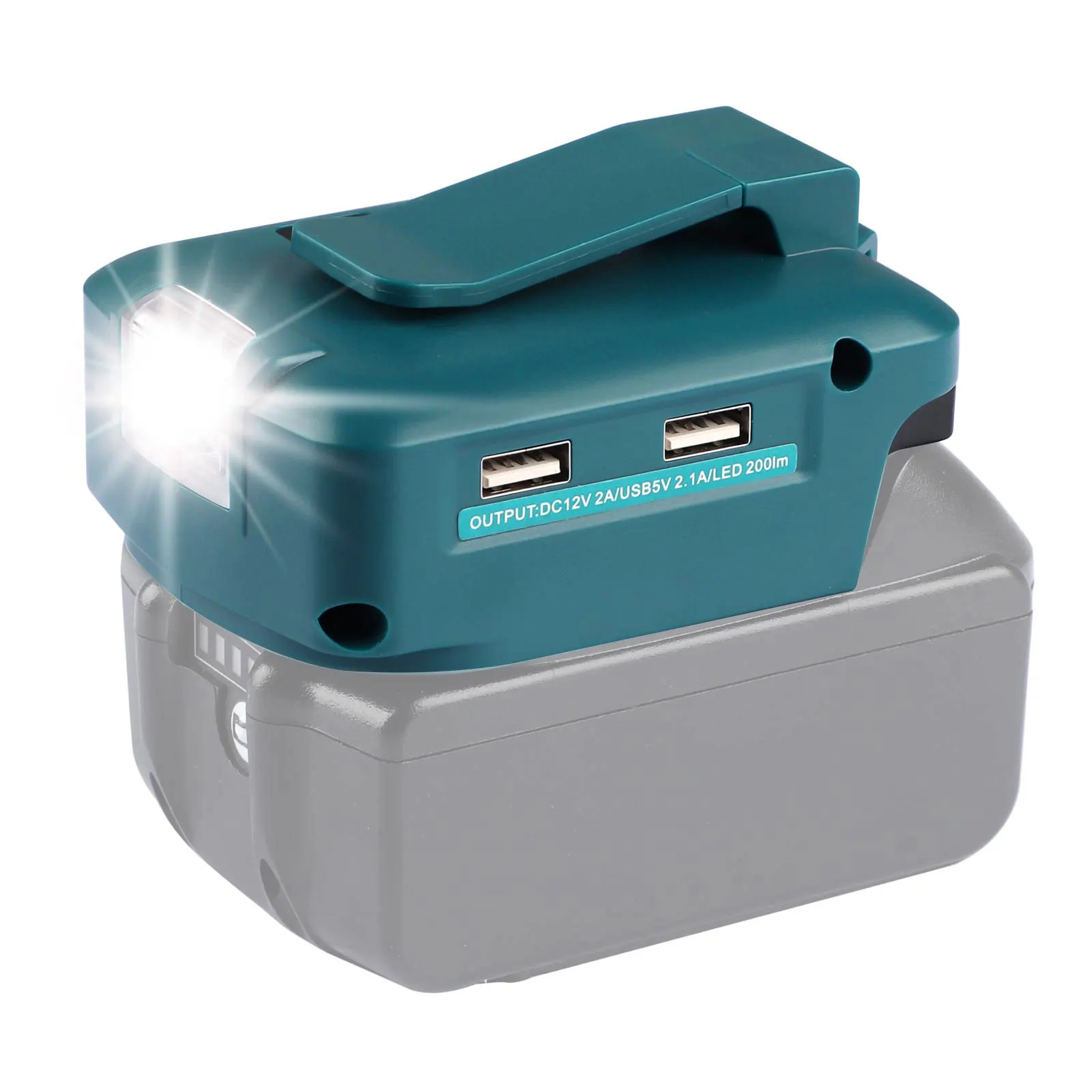 Adapter with Light with Type-c - огляд і ціна Power Tools Milwaukee