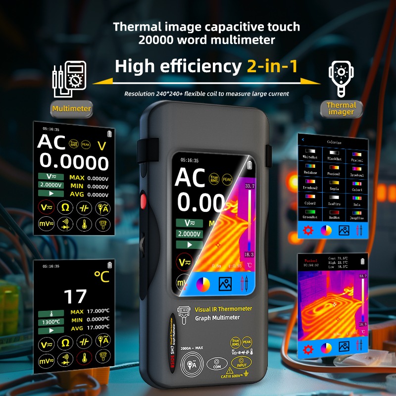 Thermal Imager Multimeter Hand - огляд і ціна Power Tools Images