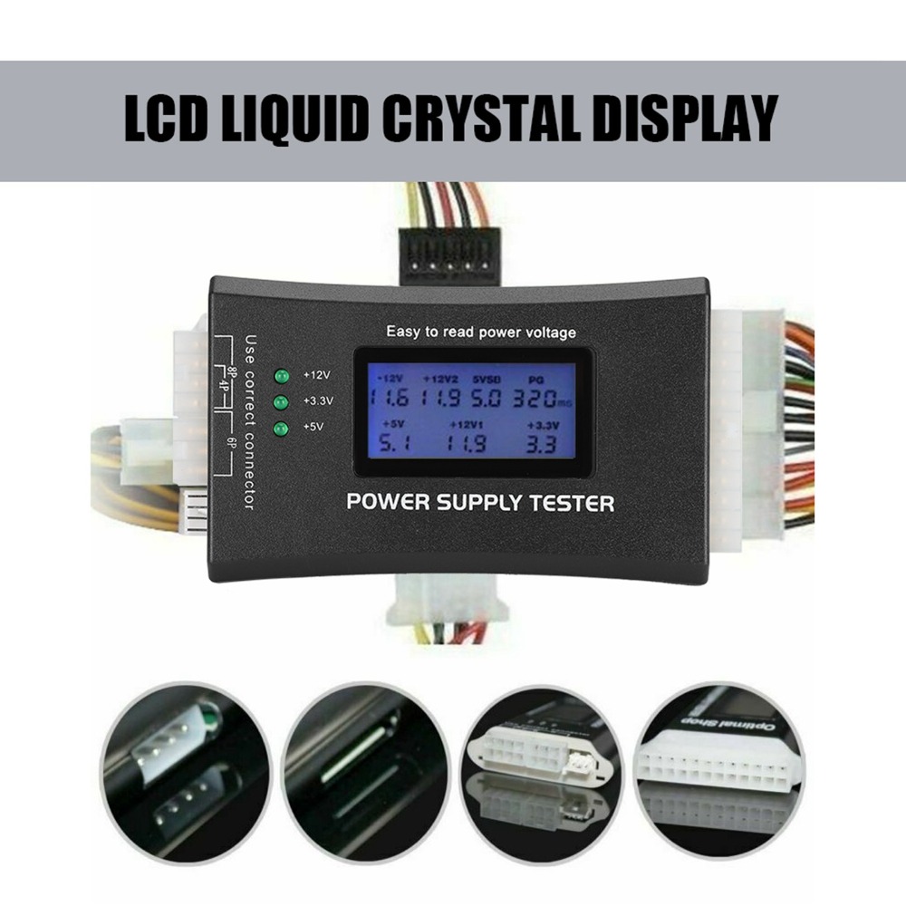 LCD Display ATX Power Supply T - огляд і ціна Power Tools Inspection