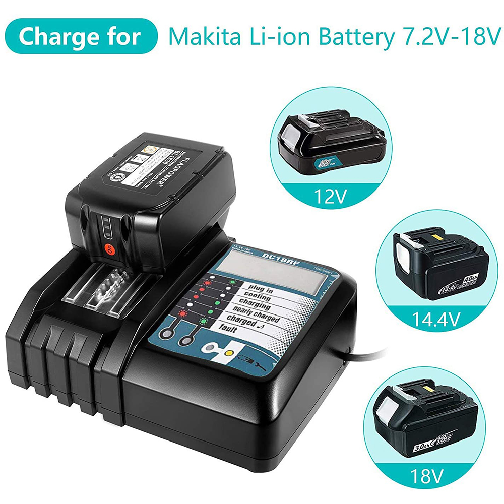 DC18RF 3A Battery Charger for  - огляд і ціна Power Tools Uk
