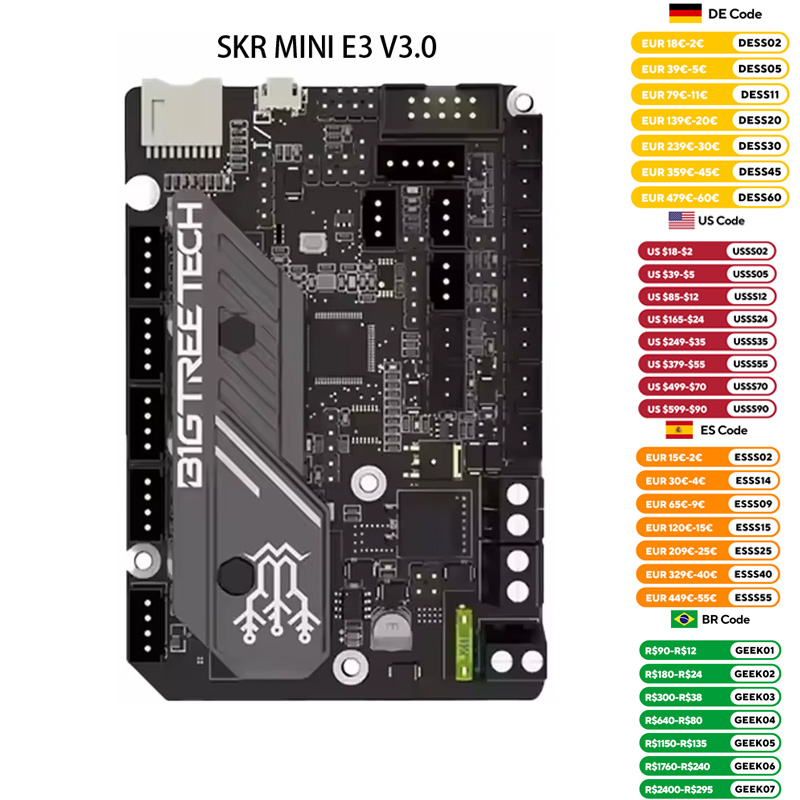 BIGTREETECH SKR MINI E3 V3.0 3 - огляд і ціна Creality Printer K1