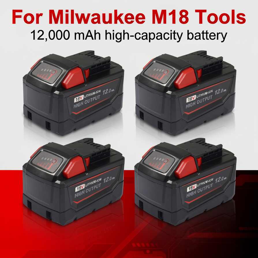 4Pack 18V 12.0Ah High Output B - огляд і ціна Power Tools Milwaukee
